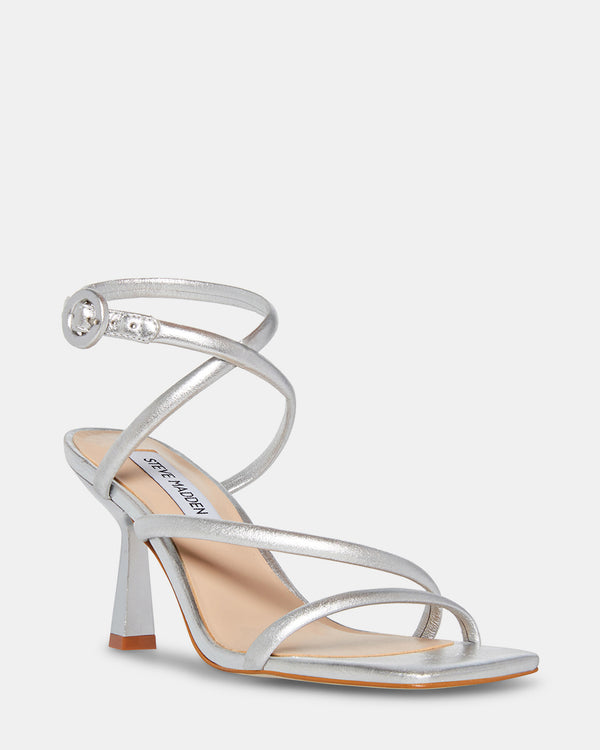 Steven New York Fae Cuir Argent