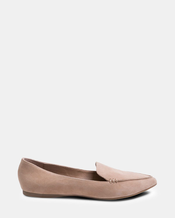 steven new york Feather Brun Clair Suede