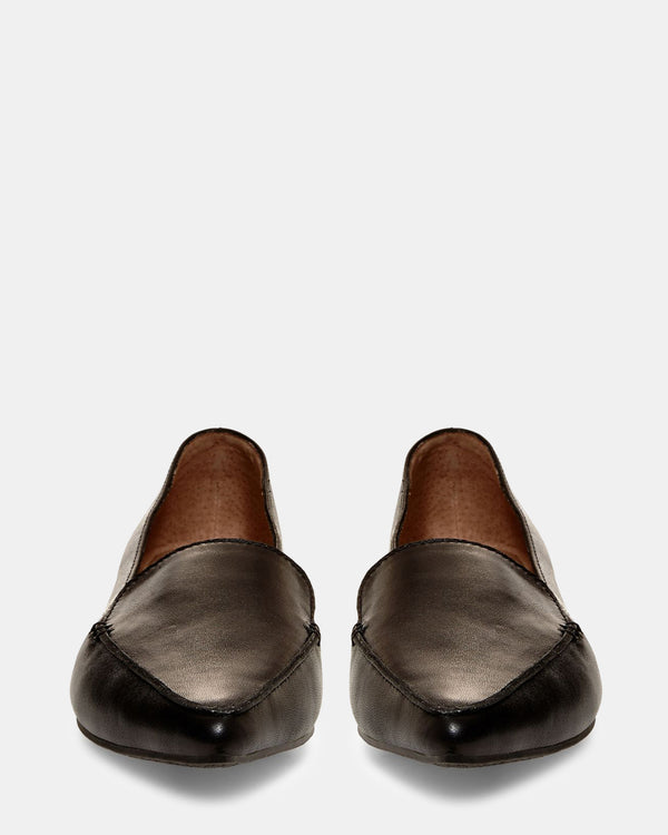 Steven New York Feather Noir Cuir