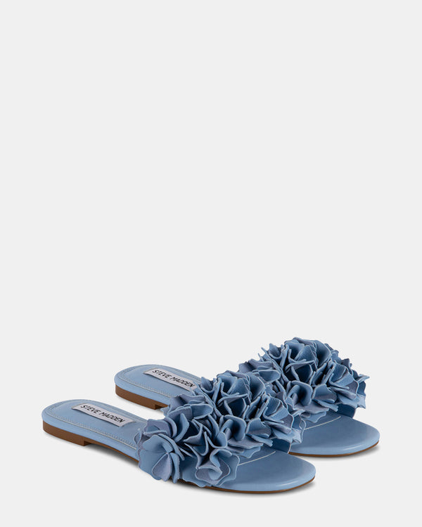 Steven New York Flo Cuir Bleu