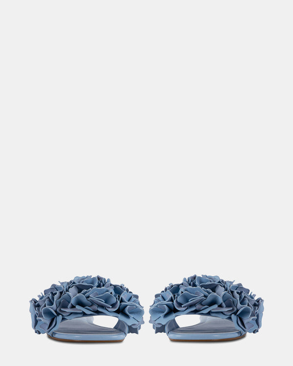 Steven New York Flo Cuir Bleu