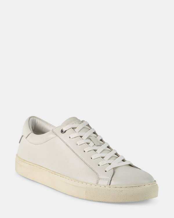 Steven New York Fogarty Blanc Cuir