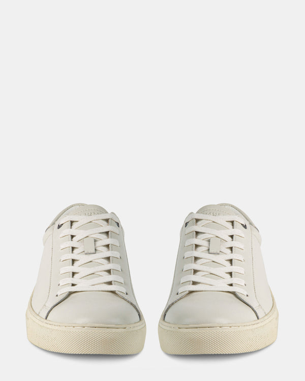Steven New York Fogarty Blanc Cuir