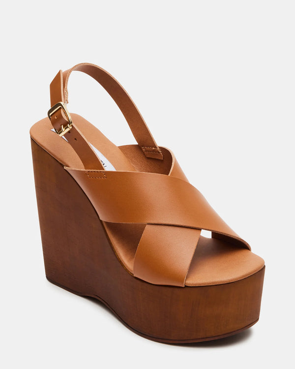 Steven New York Galaxy Cuir Brun Clair