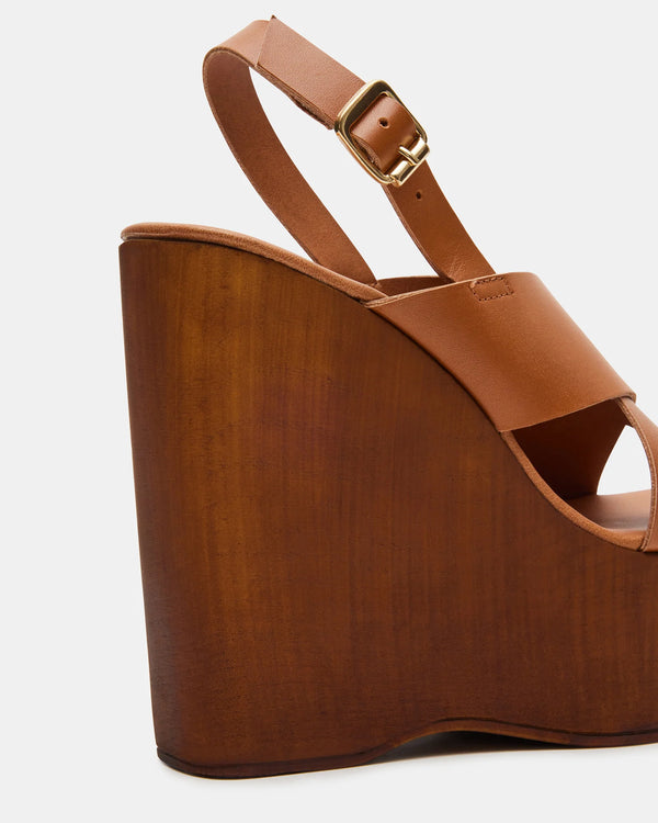 Steven New York Galaxy Cuir Brun Clair