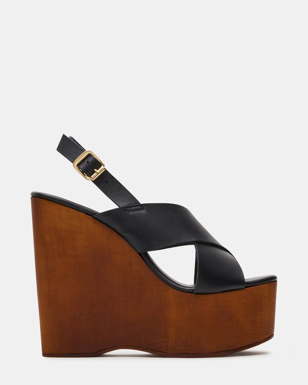 steven new york Galaxy Cuir Noir