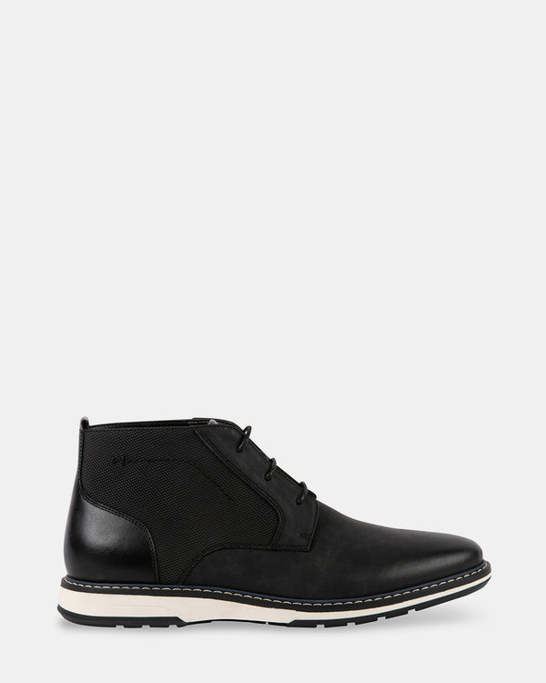 steven new york Gavriel Nubuck Noir