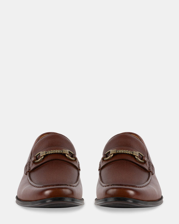 Steven New York Geddion Brun Clair Cuir