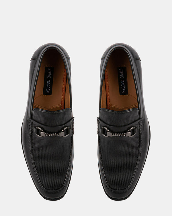 Steven New York Geddion Noir Cuir