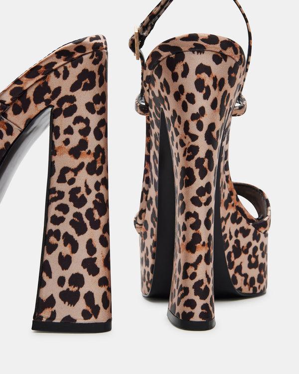 Steven New York Gemini Satin Léopard