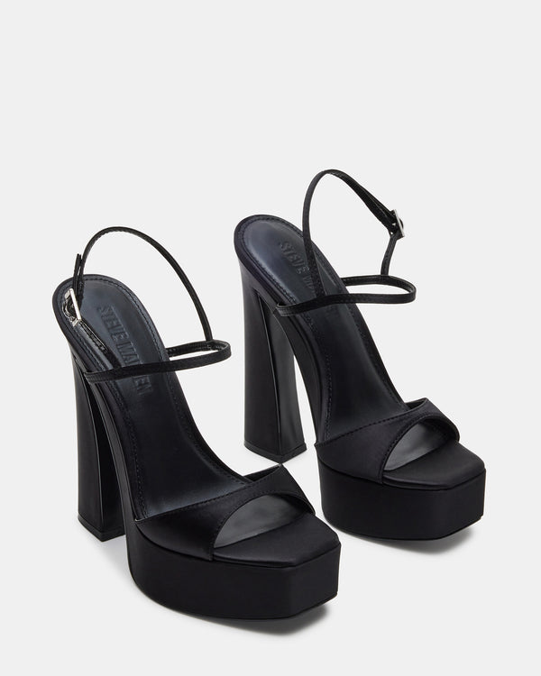 Steven New York Gemini Satin Noir