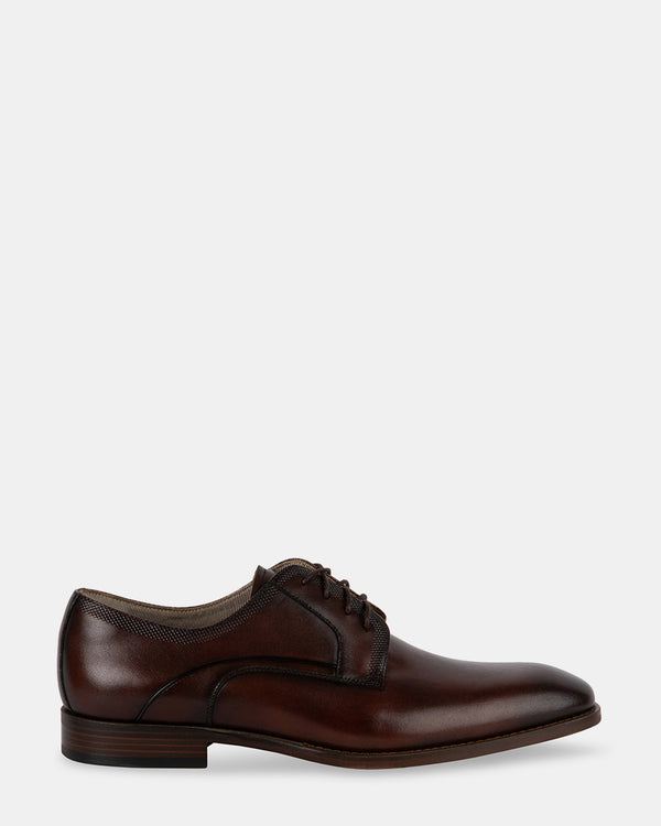 steven new york Gianno Cuir Marron