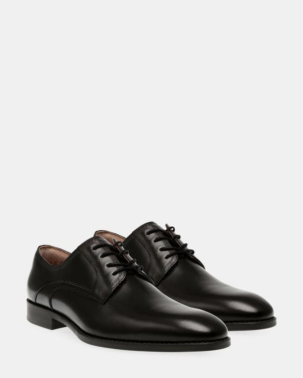 Steven New York Gianno Cuir Noir