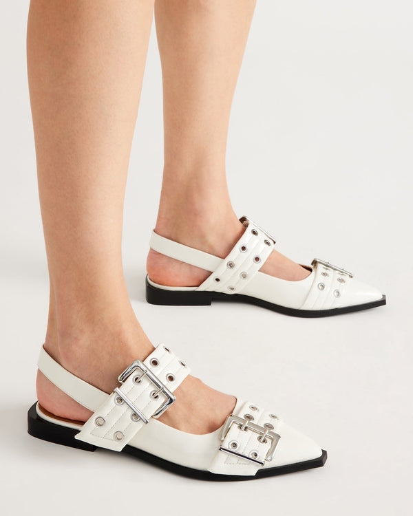 Steven New York Graya Blanc Vernis