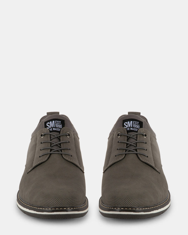 Steven New York Gydeon Gris Nubuck
