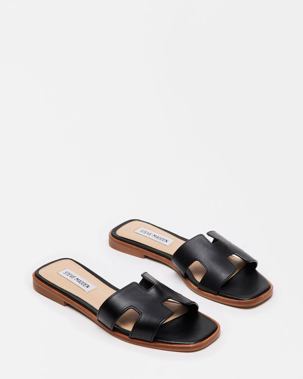 Steven New York Hadyn Cuir Noir