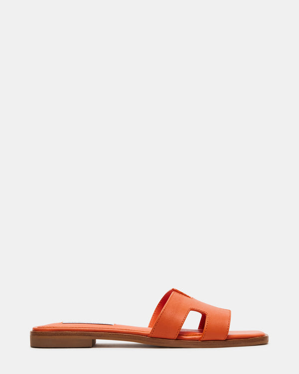 steven new york Hadyn Cuir Orange