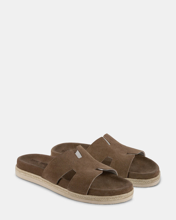 Steven New York Hardim Daim Taupe