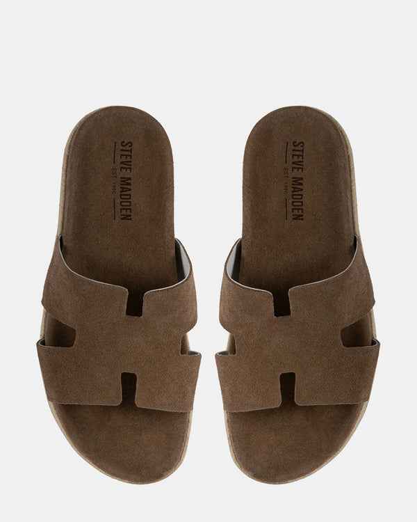 Steven New York Hardim Daim Taupe