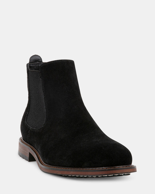 Steven New York Harlann En Daim Noir