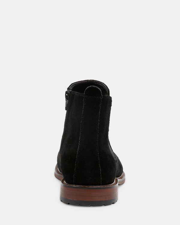 Steven New York Harlann En Daim Noir