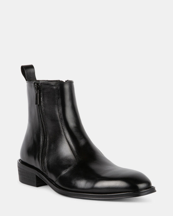 Steven New York Haynes Cuir Noir