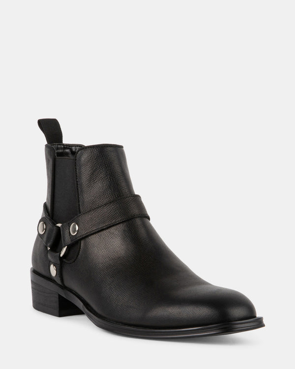 Steven New York Hortonn Noir Cuir