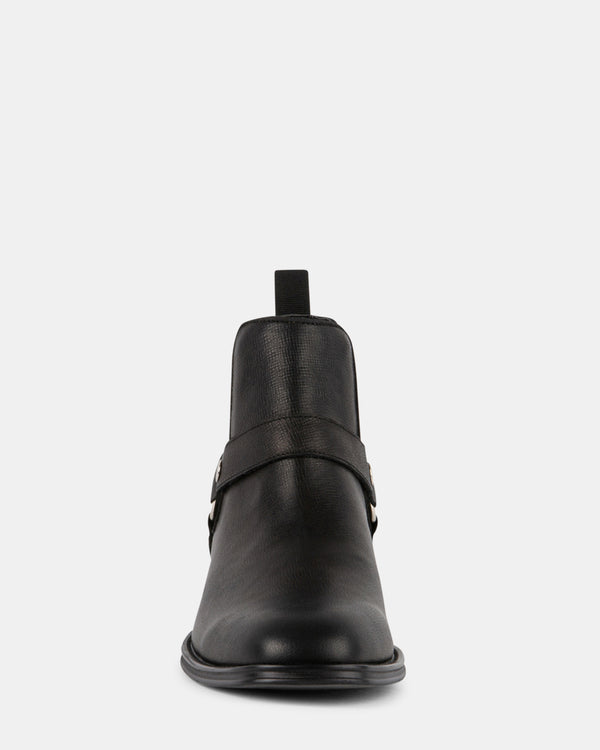 Steven New York Hortonn Noir Cuir