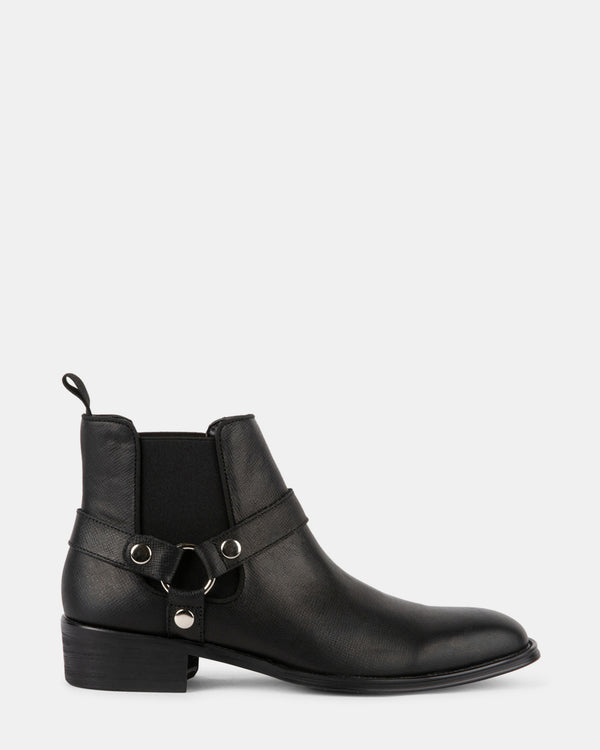 steven new york Hortonn Noir Cuir