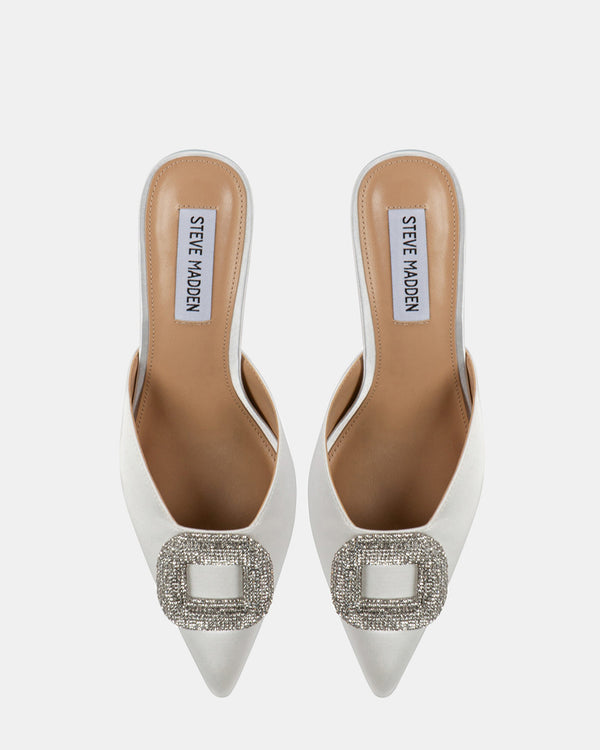 Steven New York Intimidate Satin Blanc Intimidant