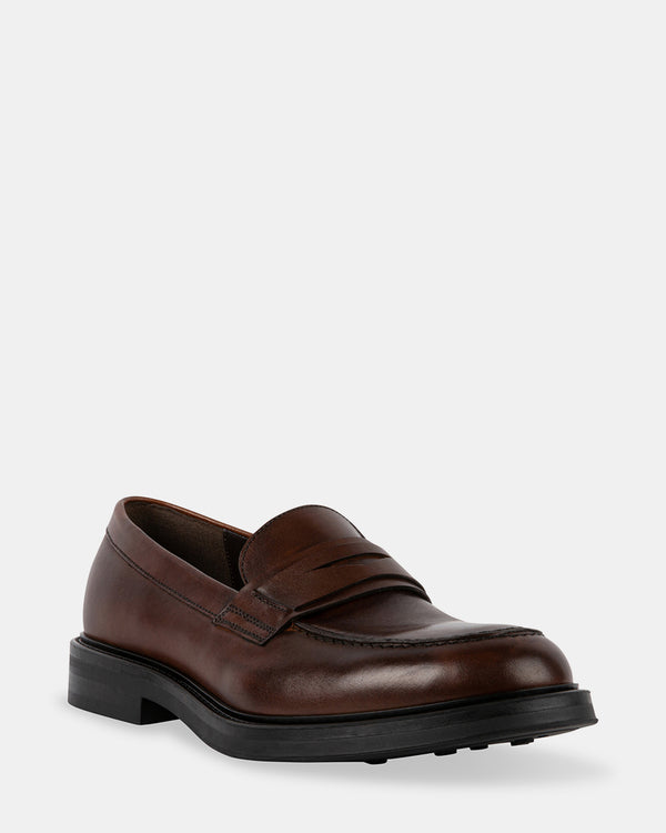 Steven New York Isador Cuir Marron