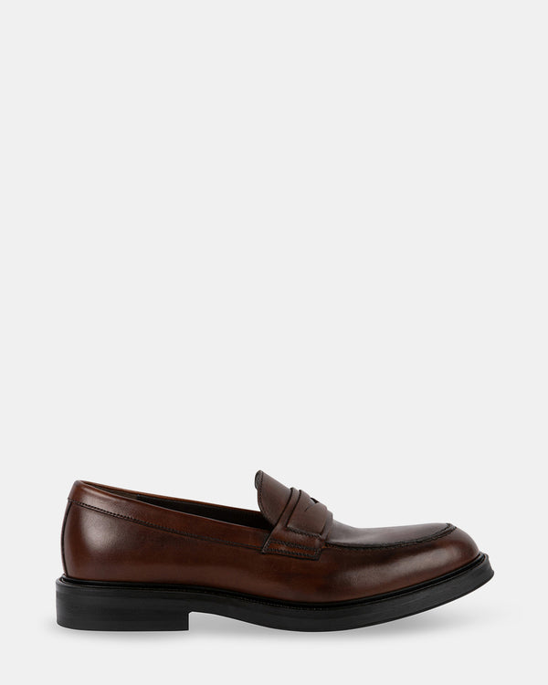 steven new york Isador Cuir Marron