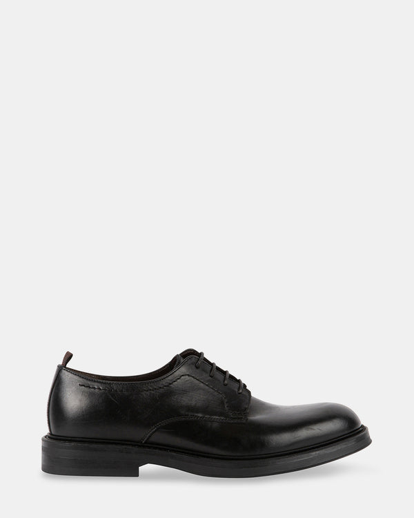 steven new york Ivano Cuir Noir
