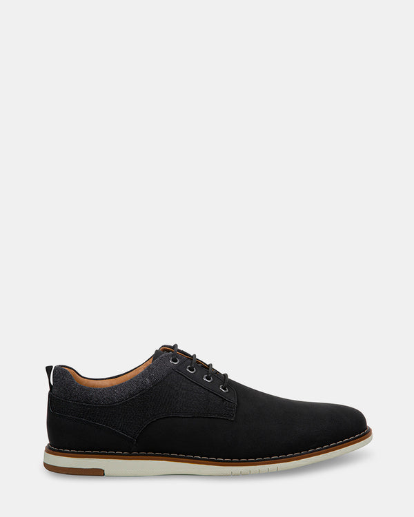 steven new york Jaxson Nubuck Noir