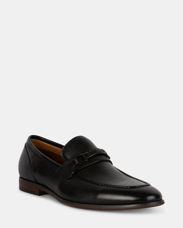 Steven New York Jazper Cuir Noir