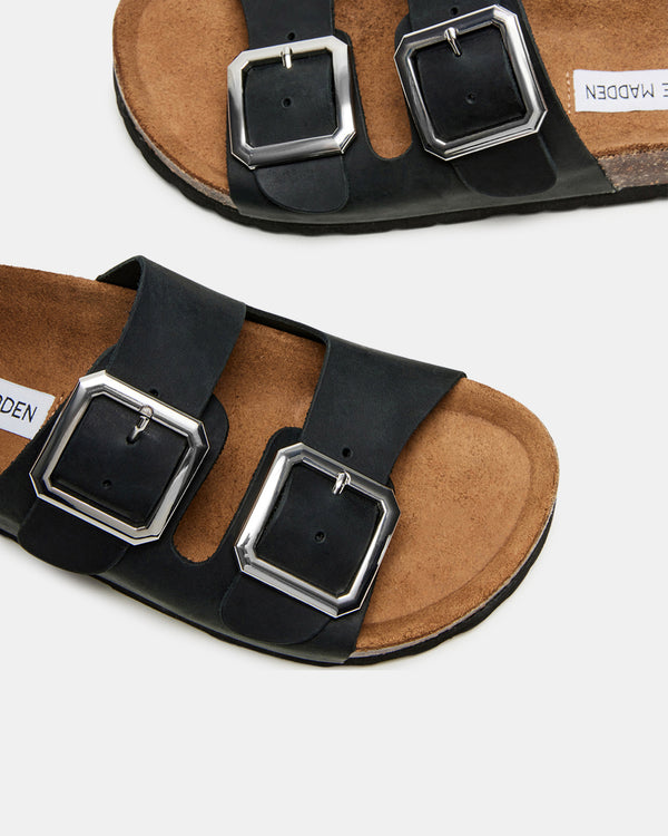 Steven New York Jessee Cuir Noir