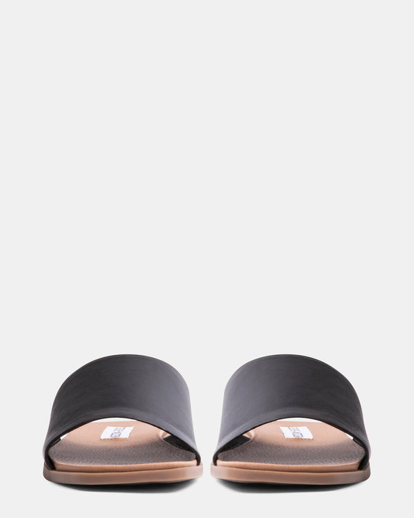 Steven New York Karrmaa Cuir Noir