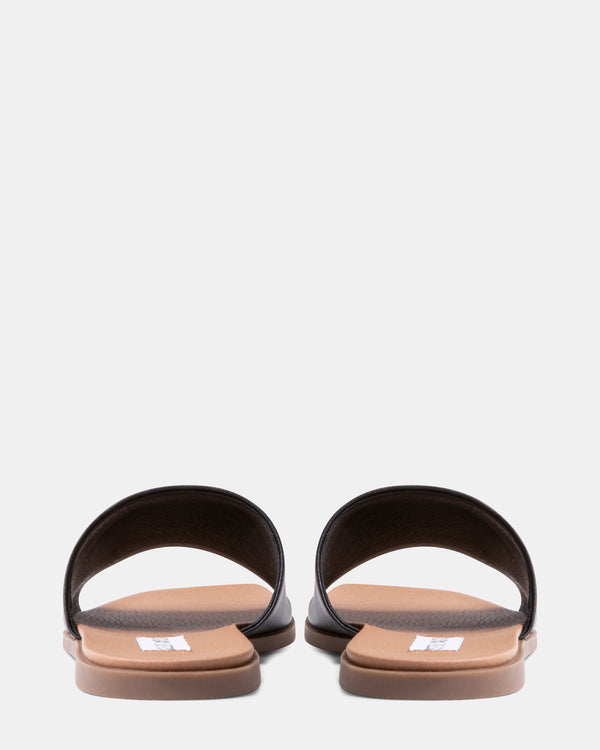 Steven New York Karrmaa Cuir Noir