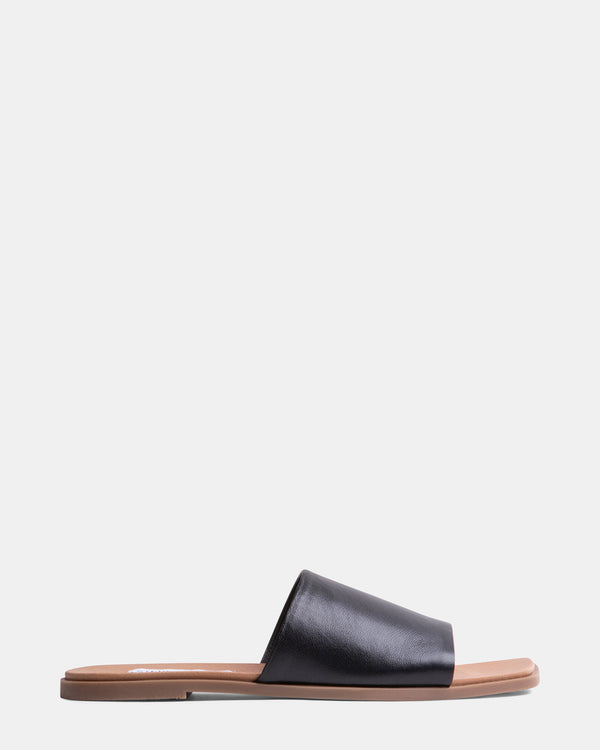 steven new york Karrmaa Cuir Noir