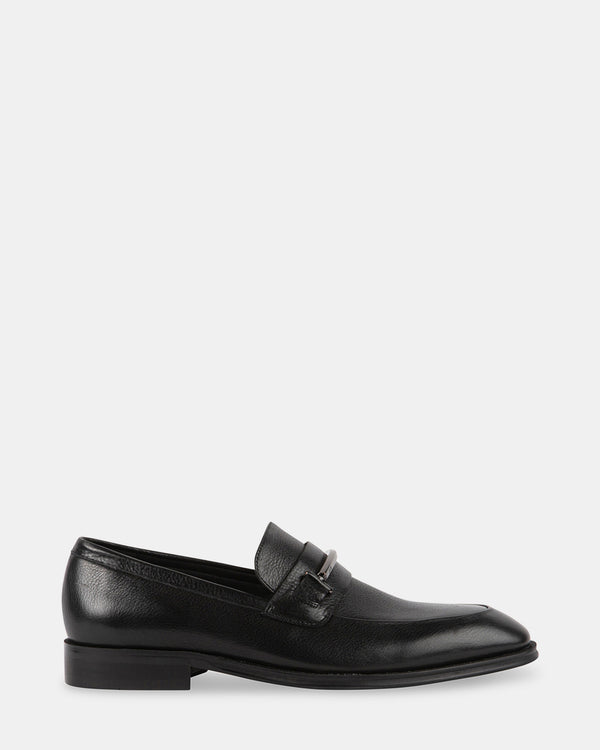 steven new york Kasen Cuir Noir