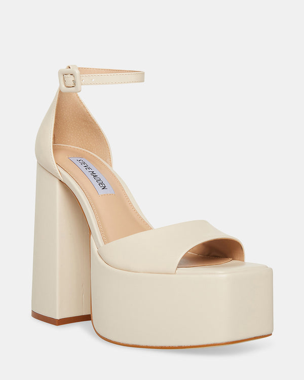 Steven New York Kassiani Naturel Cuir