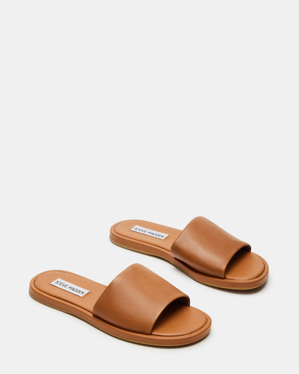 Steven New York Kaya Cuir Marron