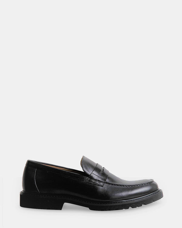 steven new york Kayvonn Cuir Noir