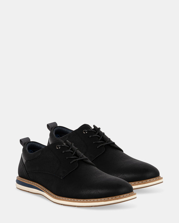 Steven New York Kevyn Nubuck Noir