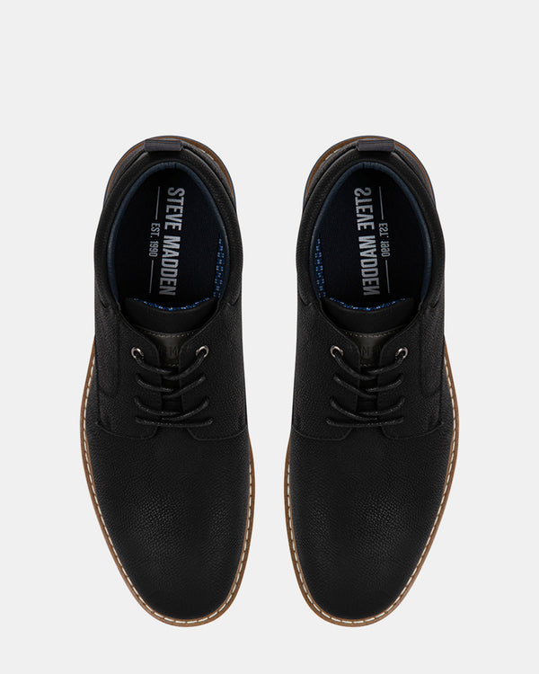 Steven New York Kevyn Nubuck Noir