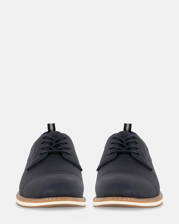 Steven New York Kreedd Nubuck Bleu Marine