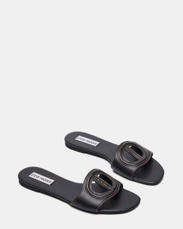 Steven New York Kylah Cuir Noir