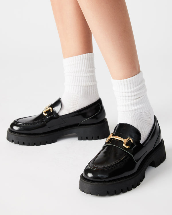 Steven New York Lando Cuir Noir