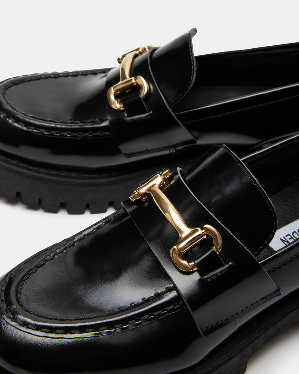 Steven New York Lando Cuir Noir