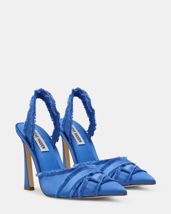 Steven New York Larysa Bleu Satiné